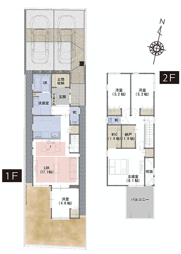 間取図　C号棟