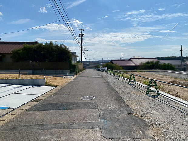 前面道路　北西4.0m
■2025年9月撮影