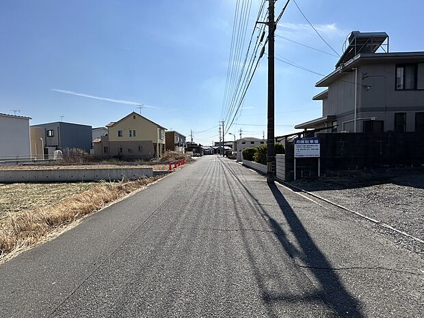 前面道路　東側
2025年3月撮影