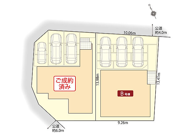 一宮市大和町宮地花池　区画図