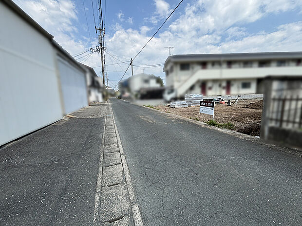 前面道路　北側4.0m
■2025年8月撮影