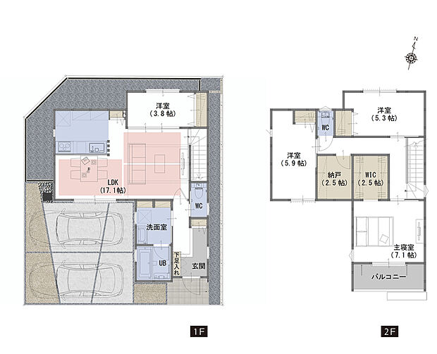 A号棟　間取り図