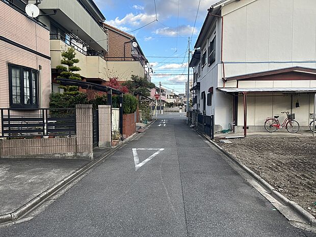 前面道路　2026年1月撮影