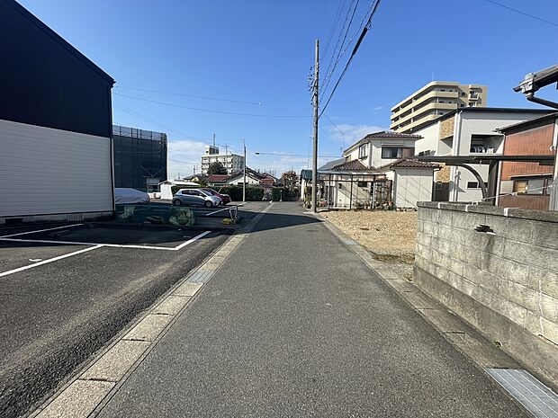 前面道路(2026年2月撮影)