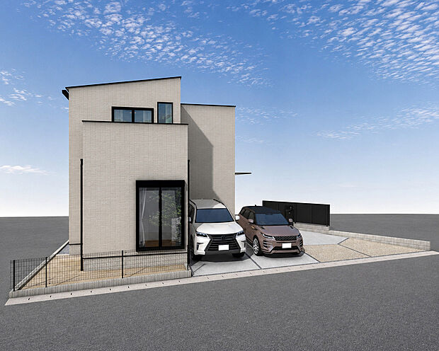 外観パース
■未完成物件の為、モデルハウスへのご案内も致します。お気軽にお問合せ下さいませ。