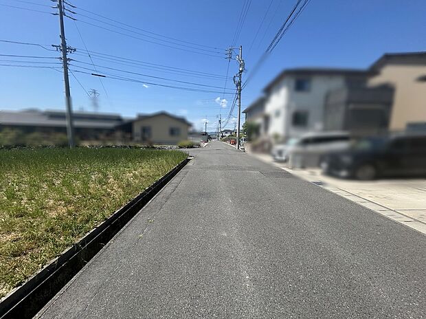 現地（2026年7月）撮影
東側公道幅員約6.0ｍ