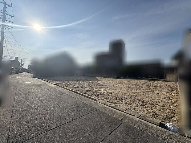 南側前面道路(2026年7月撮影)