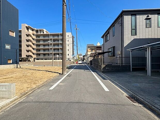 【前面道路　西側】2026年3月撮影