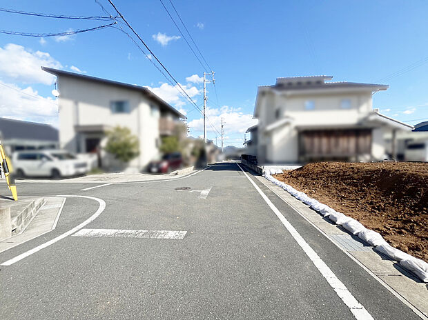 【前面道路　北側6.0ｍ】■2025年8月撮影