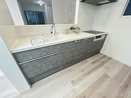 キッチン　C号棟現地写真