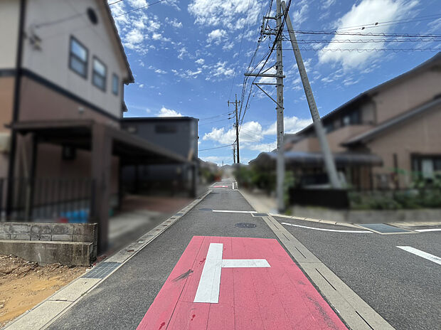 【前面道路　北側4.0m】■2025年6月撮影