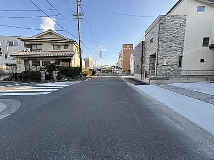 前面道路（2026年2月）撮影