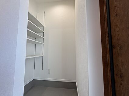 土間収納　A号棟 現地写真