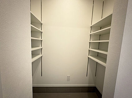 土間収納　A号棟現地写真