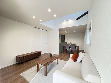 リビング　A号棟現地写真