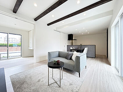 リビング　施工例写真