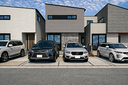 外観パース　B号棟