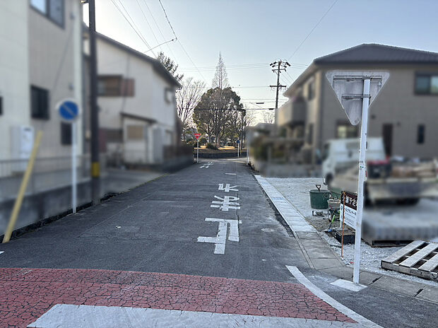 【道路写真　南側6.0ｍ】■2026年1月撮影