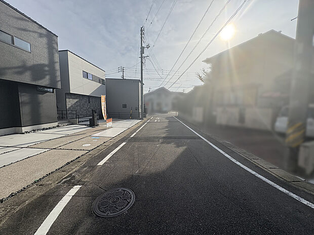 【道路写真　北西側5.9ｍ】■2026年7月撮影
