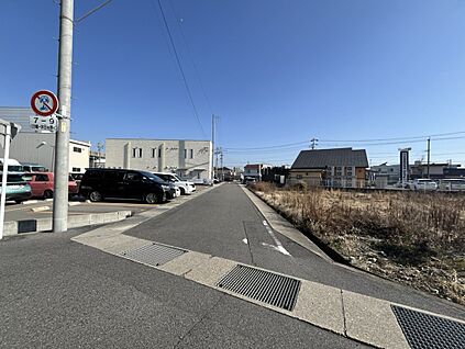 前面道路（2026年1月）撮影