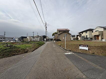 前面道路(2026年2月撮影)