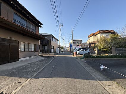 前面道路(2026年3月撮影)