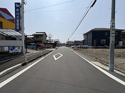 前面道路（2026年5月）撮影