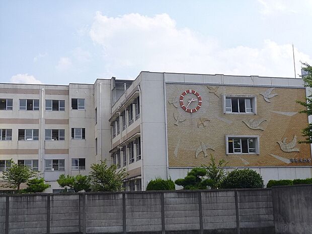 名古屋市立森孝中学校(約1m)