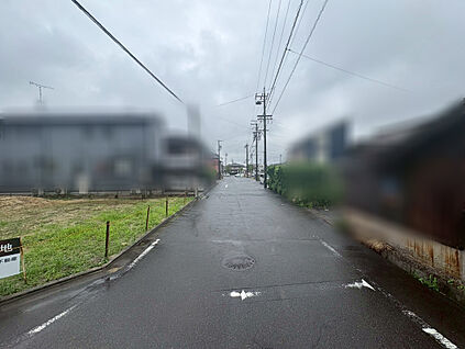 前面道路（2026年6月）撮影
