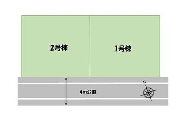 ≪全体区画図≫
南東道路に面した、陽光溢れる明るいお住まい♪
一戸建ての多いエリア、静かで落ち着いた雰囲気です。