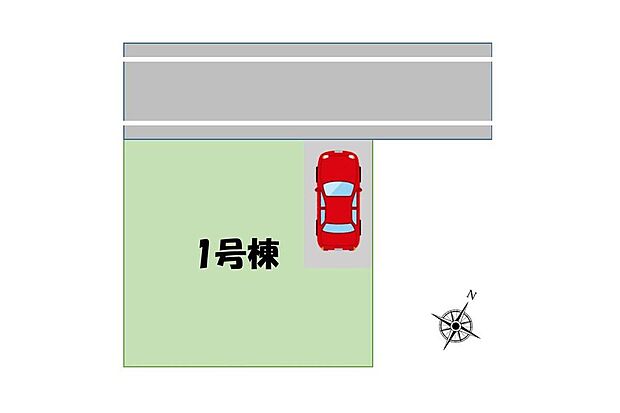 ≪全体区画図≫
つくばエクスプレス「八潮」駅まで徒歩17分！
前面道路は住人以外の車の進入も少なく、小さなお子様を持つご家庭にも安心の立地です♪
