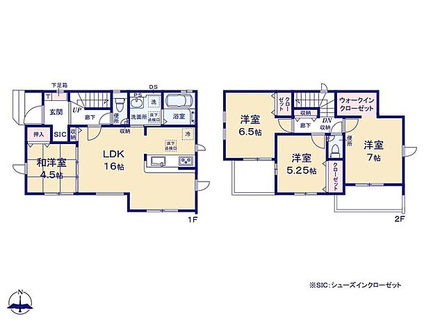 (1号棟)、価格3690万円、4LDK、土地面積113.75m2、建物面積96.67m2