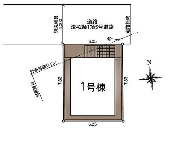 ≪全体区画図≫私道接道なので車の通り抜けが少なく安心です♪