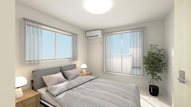 ≪Room≫
収納も完備しているので、お部屋は美しい空間を保てますね!※CGによるイメージす。家具付き販売ではありません。