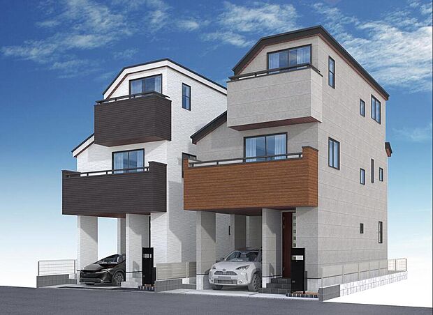 ≪現地ご案内は便利なネット予約も可能です!お気軽にお問い合わせください♪≫
新築一戸建て 家族の笑い声が自然と生まれます!1棟1棟違った表情を持つ、豊かなデザイン!
※画像はイメージです