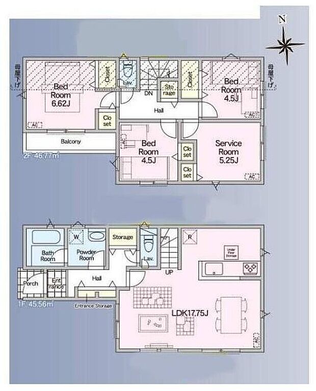 【3LDK+S】広々としたLDKに、自分好みのインテリアでレイアウト。
季節ごとに模様替えなども、楽しみの一つとなりそうです♪