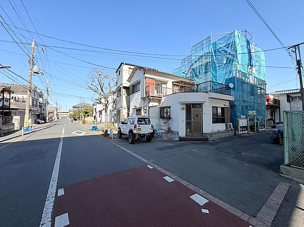 【前面道路含む現地写真】≪下記「見学予約できます！」より、見学予約ができます！≫