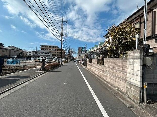 【前面道路含む現地写真】≪内覧以外にも資金計画やライフプランに寄り添ったご提案をいたします♪≫