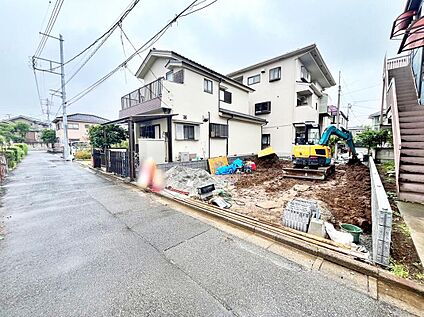 前面道路含む現地写真