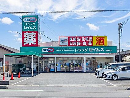 ドラッグセイムス鷹野店 1100ｍ(徒歩14分・自転車5分)