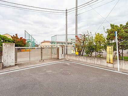 足立区立花畑中学校 750m(徒歩9分)