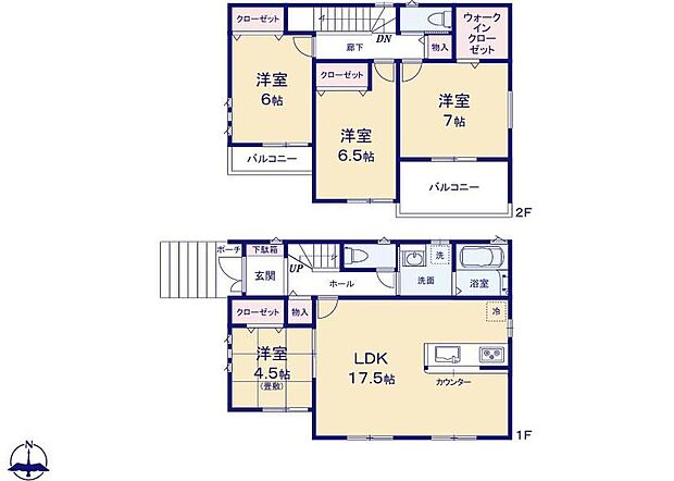 ファーストタウン 小牧市第13本庄郷浦 全1棟 1号棟