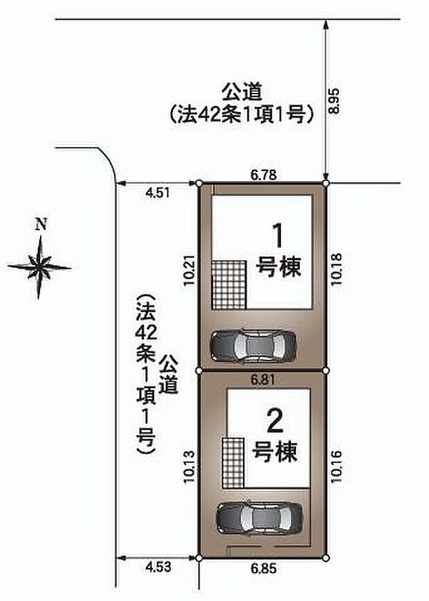 瑞穂区鍵田町一丁目 全2棟
1号棟 4,490万円
2号棟 4,390万円