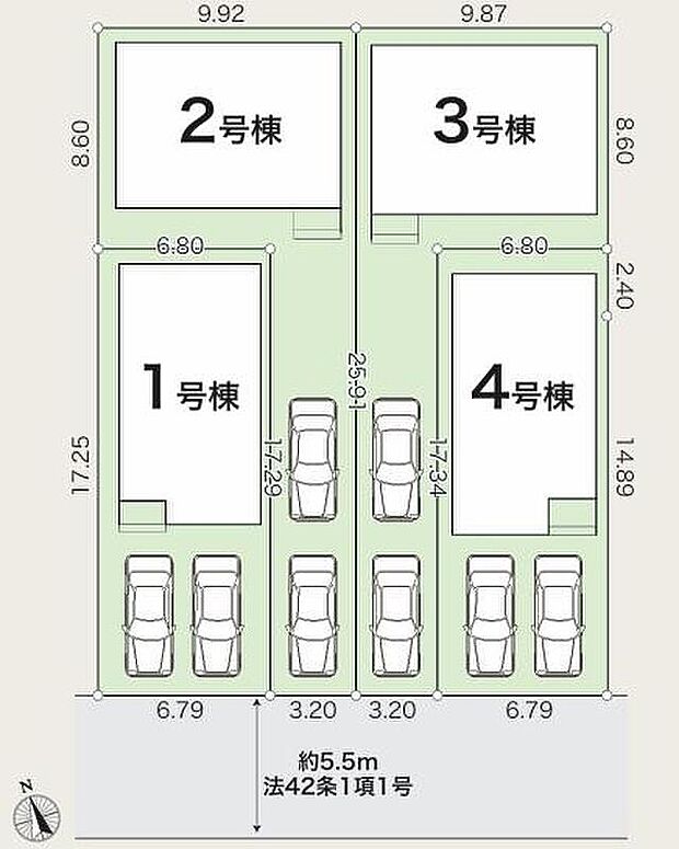瀬戸市高根町2期4棟
1号棟 2,992万円
2号棟 2,692万円
3号棟 2,692万円
4号棟 3,192万円