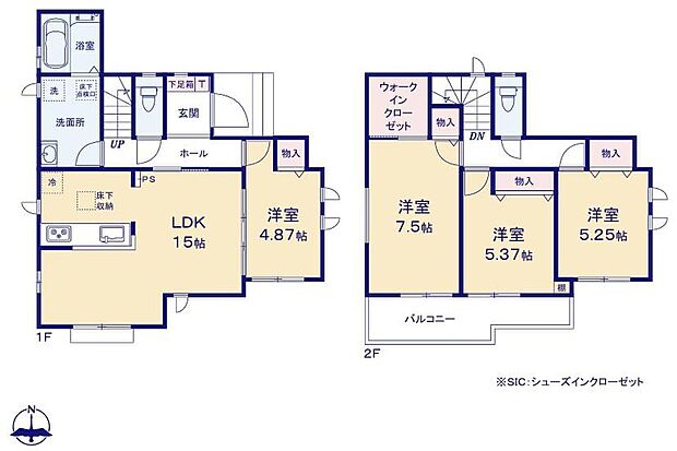 (A号棟)、価格3290万円、4LDK、土地面積114.08m2、建物面積95.65m2