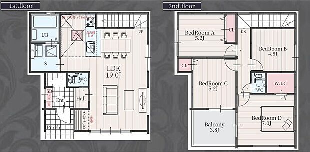 (1号棟)、価格6999万円、4LDK、土地面積112.93m2、建物面積96.47m2