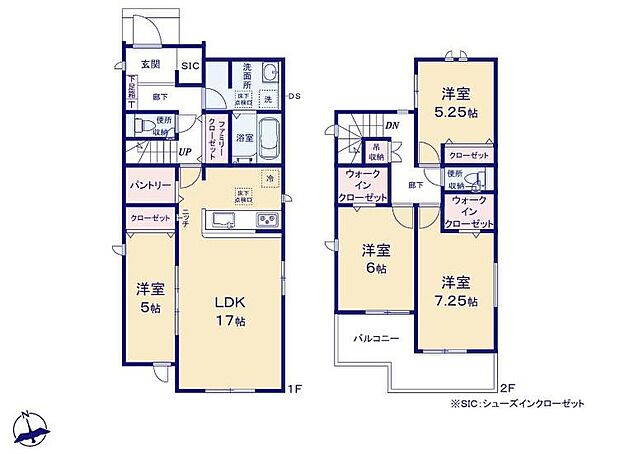 (4号棟)、価格3180万円、4LDK、土地面積170.04m2、建物面積107.64m2