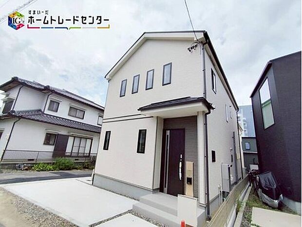 【現地外観写真】尾張旭市東大道町、全２棟（写真B号棟）
ぜひ現地にて、実際の建物・街並み・日当たり等ご確認下さい！