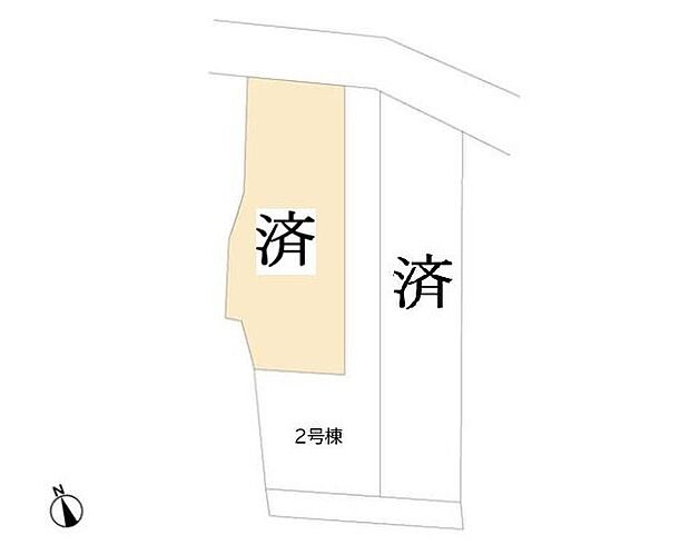 【全体区画図】名古屋市守山区川村町2期 全3棟
2台駐車可能♪残り1棟!
1号棟 ご成約済み
2号棟 3,899.5万円
3号棟 ご成約済み