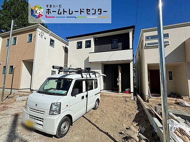 【現地外観写真】守山区瀬古東三丁目 全6棟(写真5号棟)2026年9月上旬完成予定☆中央本線「新守山」駅まで徒歩18分♪